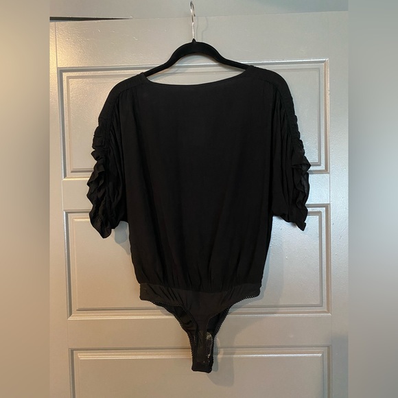 NWT Free People Intimately FP Cleo Bodysuit Black XS - Picture 9 of 10